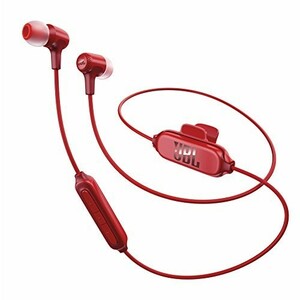 JBL E25BT Bluetoothイヤホン マルチポイント対応/通話可能 レッド JBLE25B