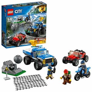 レゴ(LEGO) シティ 山のポリスカーとポリスバイク 60172 おもちゃ 車