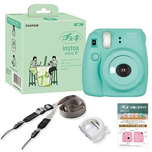 FUJIFILM インスタントカメラ チェキ instax mini8プラス 接写レンズ・純正