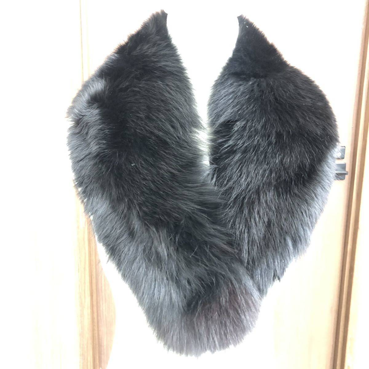 新品未使用 Catiart ホモサファイアミンク ファー ショール マフラー