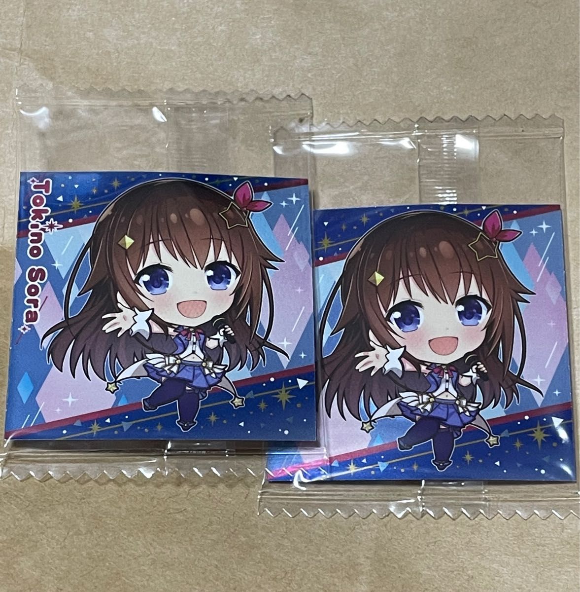 ときのそら 獅白ぼたん 注プレ プレイマット カードゲーマー 新品 当選