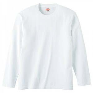 【メンズ】UnitedAthle/5.6オンス/ロングスリーブTシャツ/ホワイト/XL/LL/5枚セット