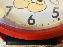 70' vintage WELBY by ELGIN Mickey Mouse ビンテージ ミッキーマウス腕時計型 掛け時計◇当時◇昭和レトロ◆disney◇ディズニー◇レア◆◇_画像3