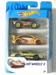 ホットウィール　hot　wheels　ホットホイール　ランチア　フォード　フォーカス　カマロ　IROC-Z　3パック　日本未発売　3カーパック