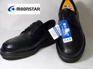 [ new goods ]*MoonStar* moon Star * made in Japan original leather comfort shoes *SP3504 black 24.5cm EEEE \12,100.