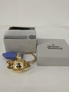 Vivienne Westwood ヴィヴィアンウエストウッド ヴィヴィアン オーブ キーリング SOFIA 3D ORB LIGHT GOLD ライトパープル×ゴールド