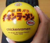 ★チキンラーメン　ボール型　缶ケース★_画像2