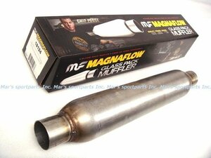 送料無料 (沖縄・離島除く) MAGNAFLOW マグナフロー グラスパック マフラータイコ(スモール) IN/OUT 2インチ #18124　消音器