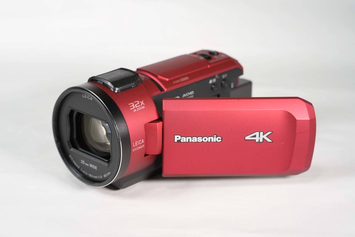 パナソニック 4K ビデオカメラ VX2M 64GB 光学24倍ズーム ピュア ...