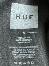 【新品未使用品 DEAD】HUF WORLDWIDE ハフ キースハフナゲル Hロゴ プリントTシャツ スケートボード オールド ビンテージ ストリート_画像5