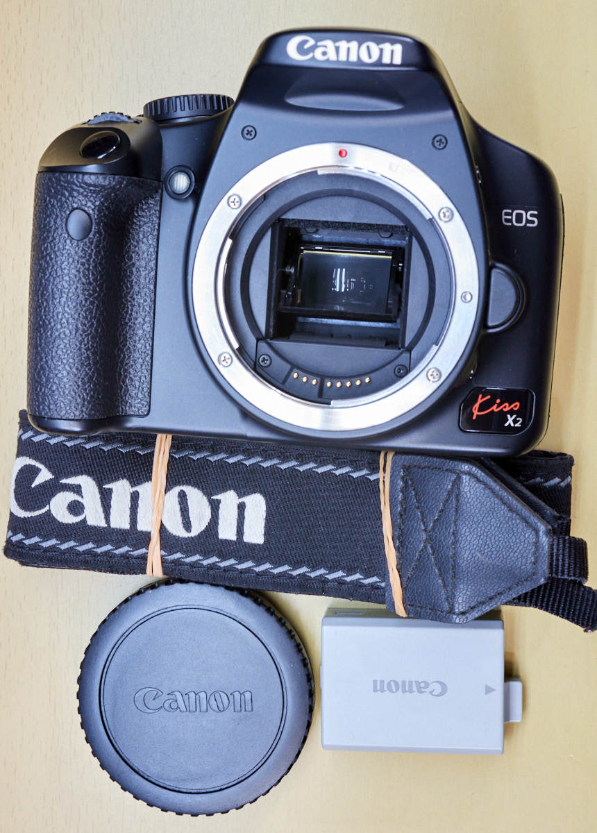 ヤフオク! -「canon eos kiss x2」の落札相場・落札価格