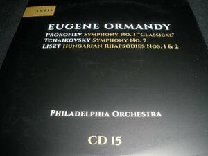 オーマンディ プロコフィエフ 交響曲 1番 古典 チャイコフスキー 7番 リスト ハンガリー狂詩曲 フィラデルフィア管弦楽団 紙ジャケット