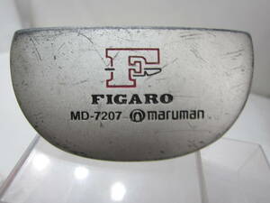 ★321）パター・レディースマルマン 「maruman/FIGARO MD-7207」 /サイズ約）84.5㎝【33インチ】/総重量-約506g　※傷み現状品■120