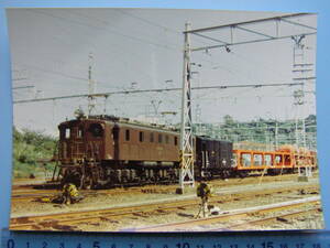 (A40)343 写真 古写真 電車 鉄道 鉄道写真 EF15147 横須賀線 昭和50年9月3日