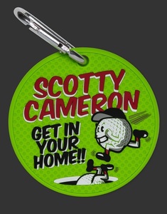 スコッティ・キャメロン Scotty Cameron - Putting Disk - Baller Boy - Lime バッグ タグ パッティングディスク 新品