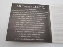 D.I.T.C CD All Love 帯 はがき付き 検索：ディギン・イン・ザ・クレイツ・クルー DITC NLCD021_画像8