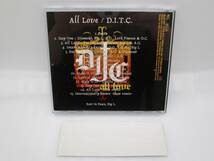 D.I.T.C CD All Love 帯 はがき付き 検索：ディギン・イン・ザ・クレイツ・クルー DITC NLCD021_画像2