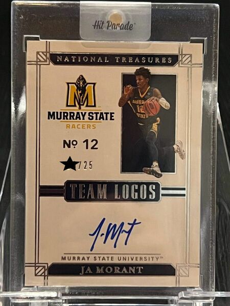 Ja Morant National Treasure サインカード