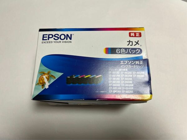 EPSON エプソン純正インク インクカートリッジ　カメKAM-6CL