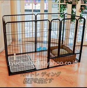 特売！品質保証 犬フェンスペット犬小屋猫小屋犬用品家柵 長さ120*幅60*高さ60cm