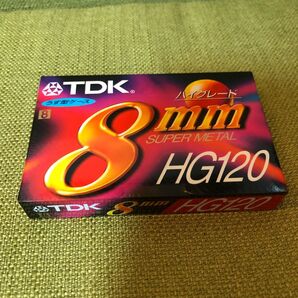 未開封未使用品 TDK 8mmテープ super metal HG120 P6-120HGC