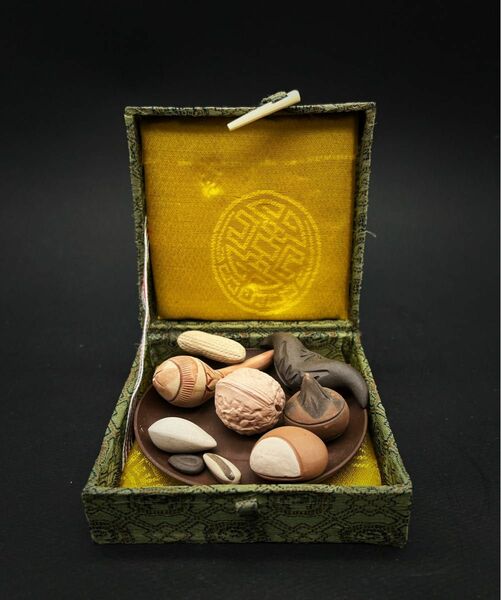 中国宜興 紫砂置物 茶道具 箱付き 中国美術