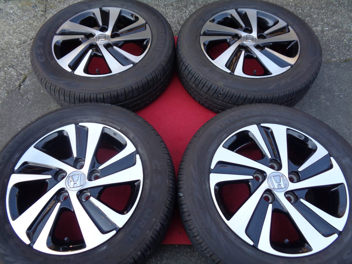 フリード純正 185/65R15 バリ山夏タイヤ フリードスパイク ホンダ純正