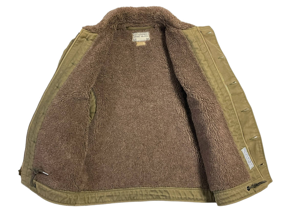 サイズ34R THE REAL McCOY'S リアルマッコイズ N-1 DECK JACKET デッキ
