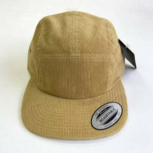 FLEXFIT　フレックスフィット コーデュロイキャップ 5パネル　カーキ　Corduroy　5panel Cap