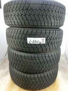 L-5100 溝あり 中古スタッドレス ブリヂストン BLIZZAK DM-V2 225/65R17 102Q (4本)