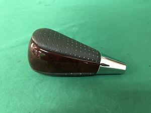 KB016 中古 トヨタ セルシオ UCF30 UCF31 前期 シフトノブ シフトレバー ウッドコンビ 内装