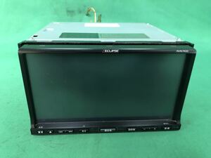 KB161 中古 イクリプス ECLIPSE カーナビ メモリーナビ AVN7400 CD/DVD/地デジ/AM/FM 7V型 2DIN 地図データ 未確認 動作保証