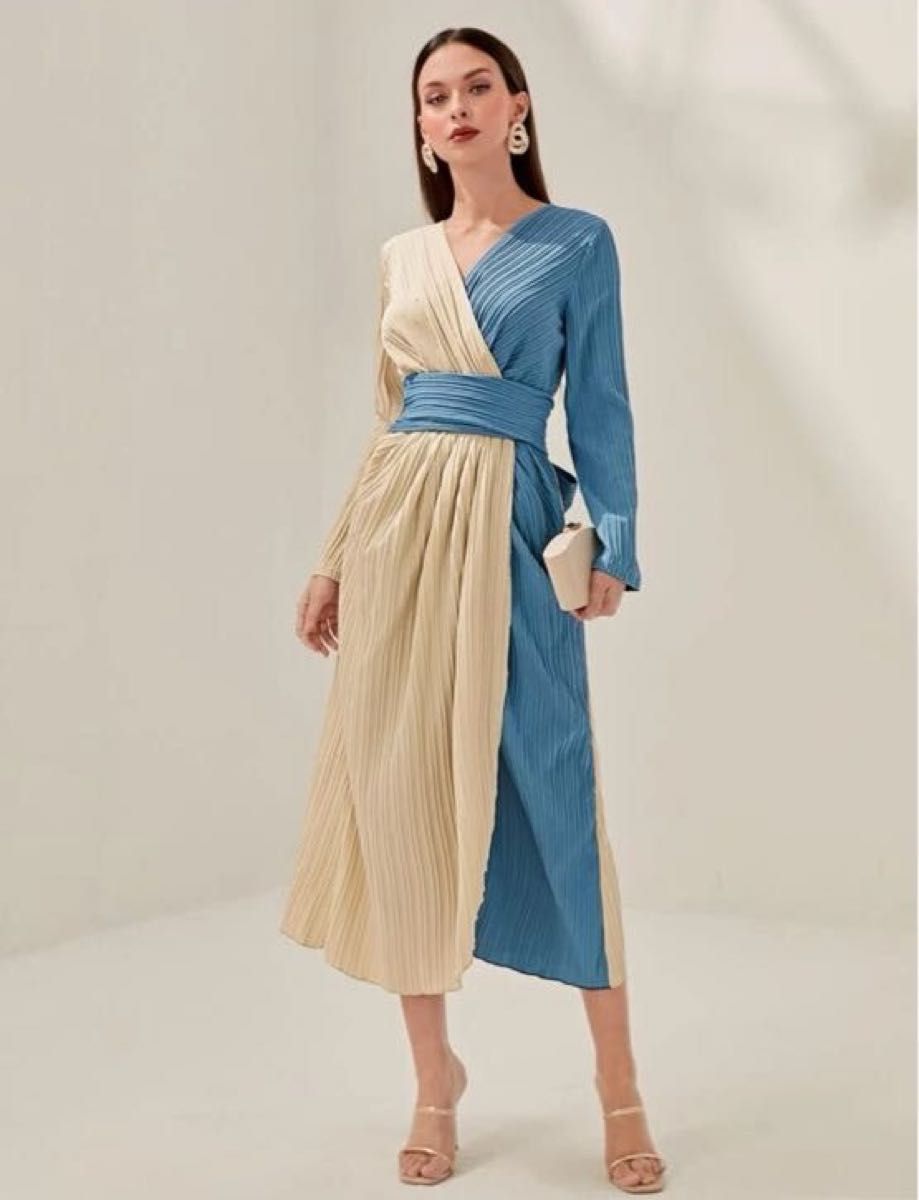 新品本物 me(イッセイミヤケ)ワンピース&ボレロ 美品 ドレス 結婚式