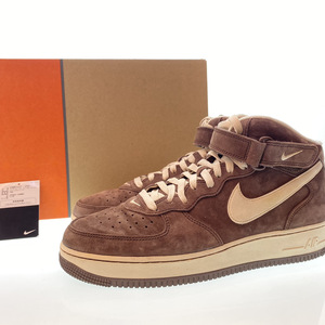 ● NIKE ナイキ AIR FORCE 1 MID '07 QS エア フォース ワン ミッド CHOCOLATE チョコレート 29cm 104