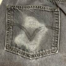 Levi's リーバイス 501 ブラックデニム W38 6237_画像7