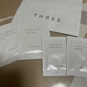 THREEスリースキンケアサンプル4点セット