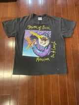 激レア90'S 当時物TOWER OF POWER Tシャツ ヴィンテージ　サイズL バンドTシャツ　タワーオブパワー　USA製　コピーライト　アートTシャツ_画像1