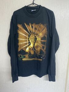 90'S当時物 ELP エマーソン レイク & パーマー Tシャツ ヴィンテージ　サイズL ブラック　USA製　NIRVANA バンドT ロンTシャツ