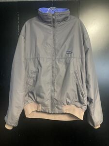 80'S当時物 patagonia ナイロンフリースジャケット ヴィンテージ パタゴニア サイズL USA製　三角タグ　