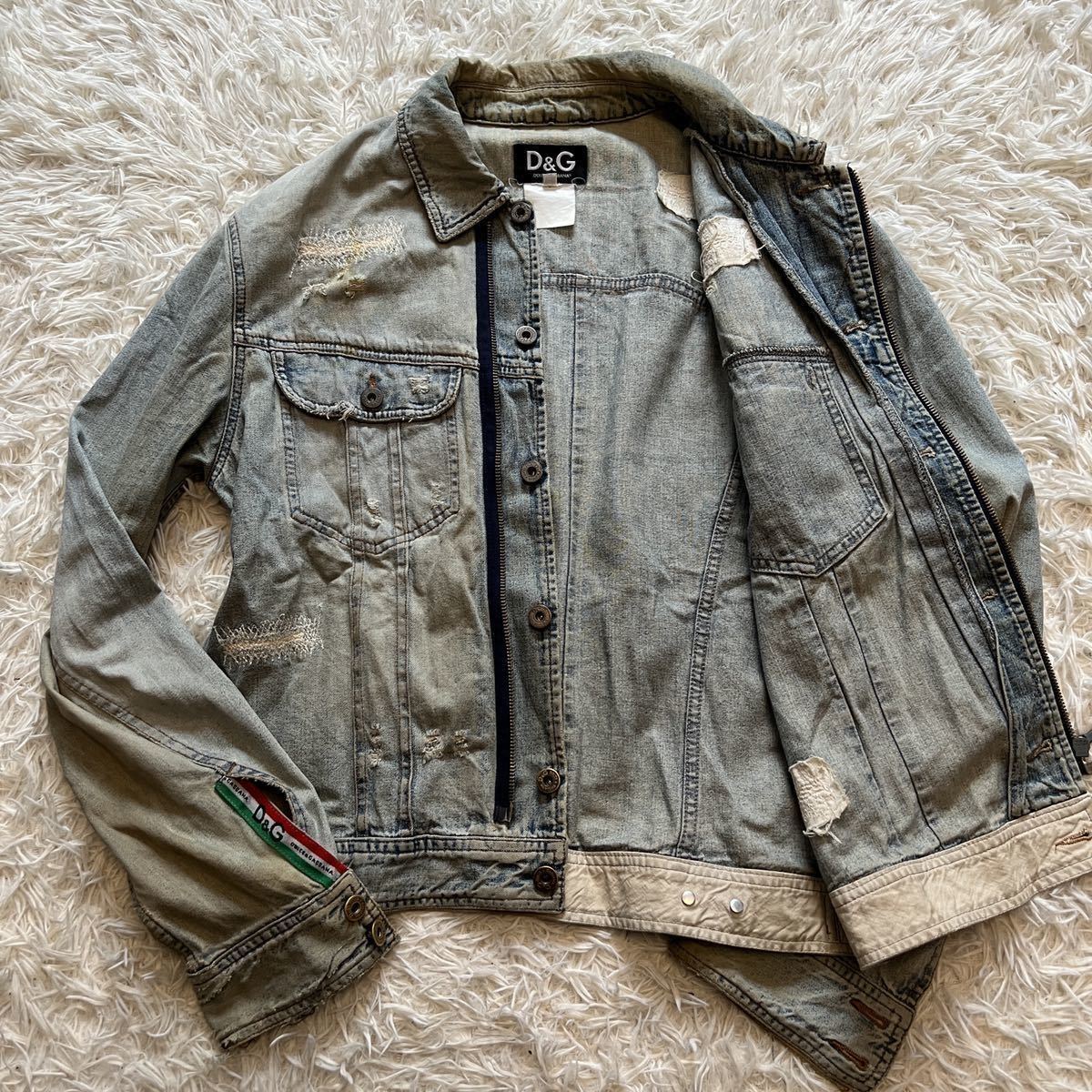ヤフオク! -ドルガバ デニム ジャケットの中古品・新品・未使用品一覧