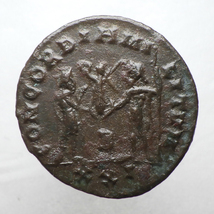 【古代ローマコイン】Diocletian（ディオクレティアヌス）クリーニング済 ブロンズコイン 銅貨(fZdDCG3JBU)_画像2