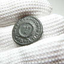 【古代ローマコイン】Crispus（クリスプス）クリーニング済 ブロンズコイン 銅貨(ABD_ZHdyuT)_画像8