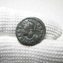 【古代ローマコイン】VRBS ROMA（ローマ市記念）クリーニング済 ブロンズコイン 銅貨(E7QQjwKi2H)_画像3