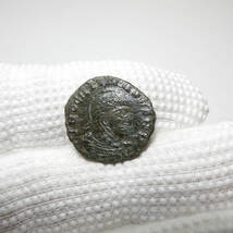 【古代ローマコイン】Barbarian coin（野蛮人のコイン）クリーニング済 ブロンズコイン 銅貨(8p98JzZyJt)_画像3