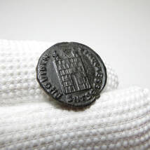 【古代ローマコイン】Constantius II（コンスタンティウス2世）クリーニング済 ブロンズコイン 銅貨(F6tLri8Xg3)_画像7