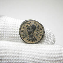 【古代ローマコイン】VRBS ROMA（ローマ市記念）クリーニング済 ブロンズコイン 銅貨(wfWBEnJXAk)_画像3