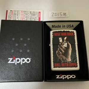 ZIPPOライター　ENCORE 2009 未使用　極美品　箱付き　2015年製