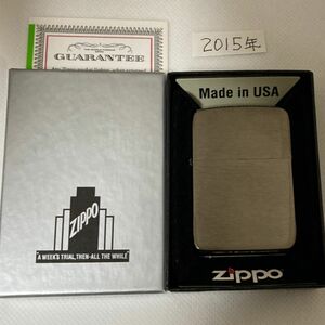 ZIPPO 1941レプリカ #24096 ブラックアイス　未使用　極美品　箱付き　2015年製