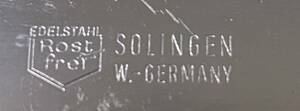 希少 W-GERMANYの刻印 西ドイツ製 ゾーリンゲン ビンテージ ナイフ