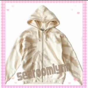 ↓↓値下げ☆即決☆人気☆searoomlynn #シールームリン ZIP UP VOLUME ボリューム フーディー 暖か 裏起毛パーカー M